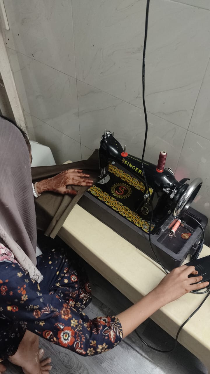 Empowering Girls Through Stitching Skills Image 1