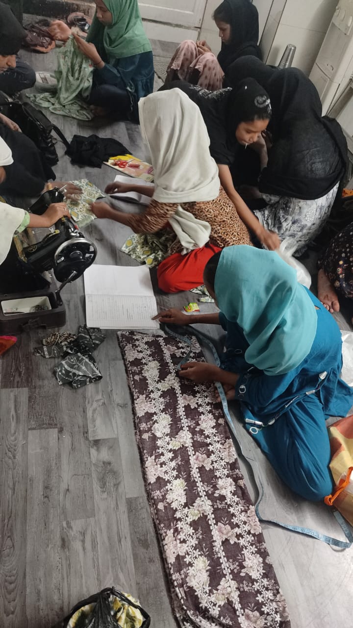 Empowering Girls Through Stitching Skills Image 3